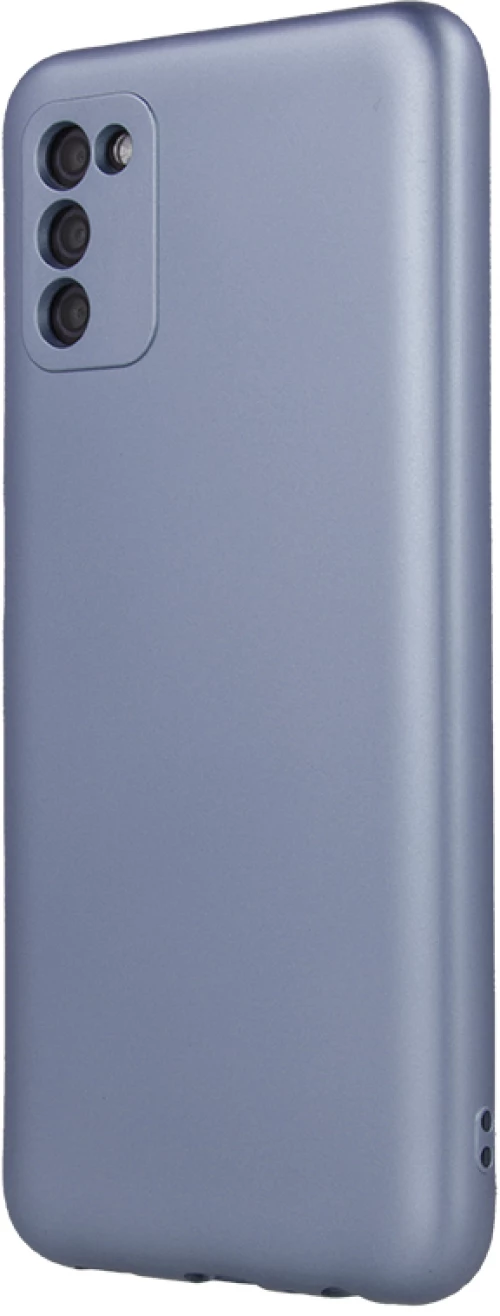 Metallic case for Samsung Galaxy A03S light blue