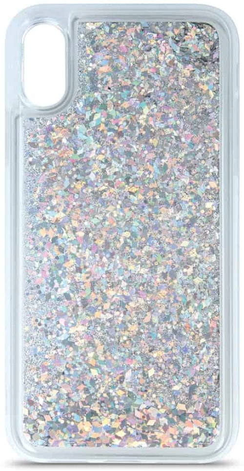 Liquid Sparkle TPU case for iPhone 13 Pro 6,1" silver