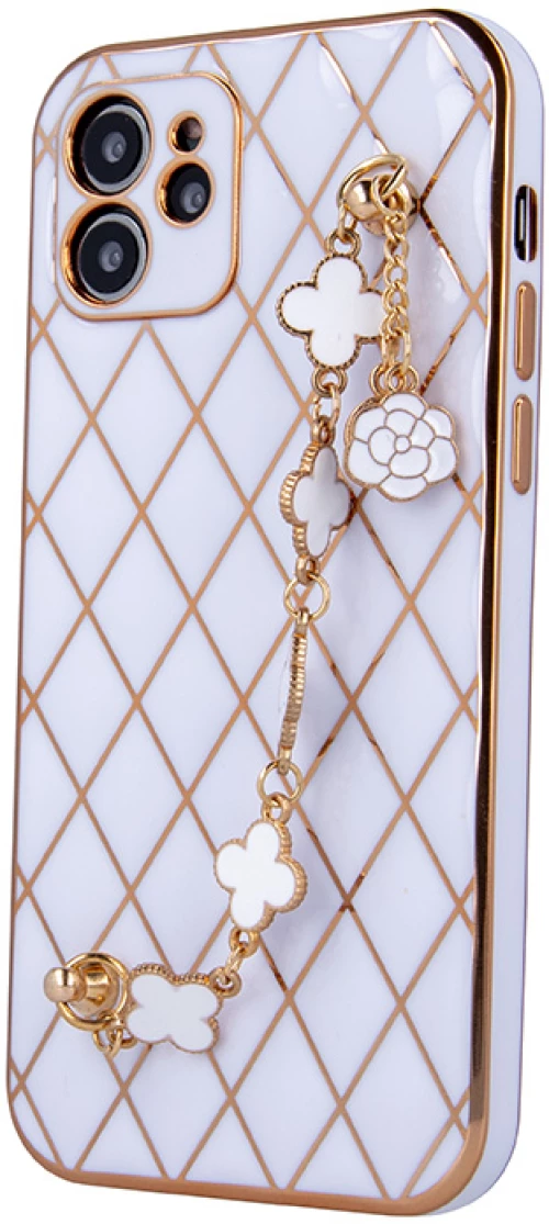Glamour case for iPhone 11 white