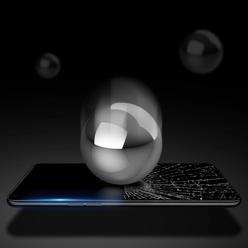 Dux Ducis Curved Glass Tempered glass for Oppo Find X5 Pro with a black frame