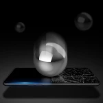 Dux Ducis Curved Glass Tempered glass for Oppo Find X5 Pro with a black frame