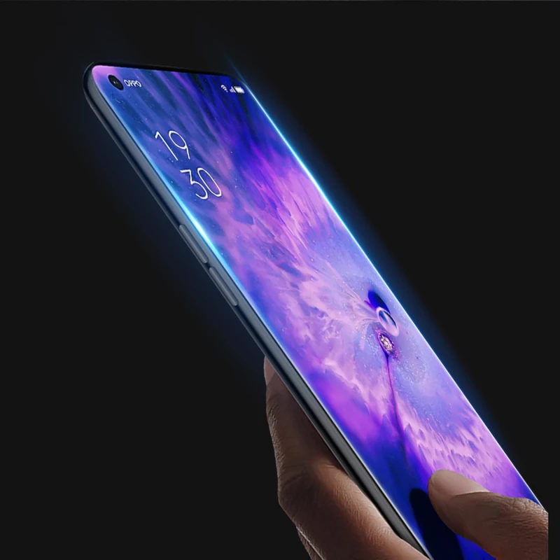Dux Ducis Curved Glass Tempered glass for Oppo Find X5 Pro with a black frame