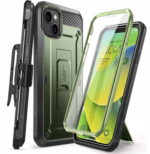 Supcase Unicorn Beetle Pro case for iPhone 14 Plus green