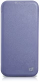 iCarer CE Premium Leather Folio Case iPhone 14 Plus Magnetic Flip Leather Folio Case MagSafe Light Purple (WMI14220715-LP)