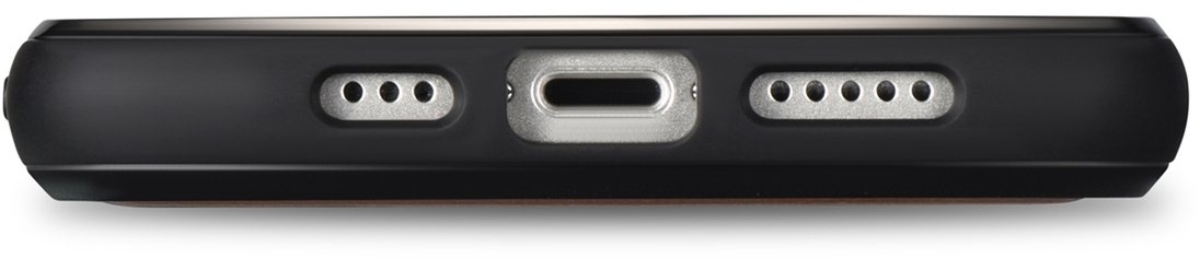 iCarer Leather Oil Wax Genuine Leather Case for iPhone 14 Pro (MagSafe Compatible) blue (WMI14220718-BU)