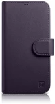 iCarer Wallet Case 2in1 Cover iPhone 14 Pro Anti-RFID Leather Flip Case Dark Purple (WMI14220726-DP)