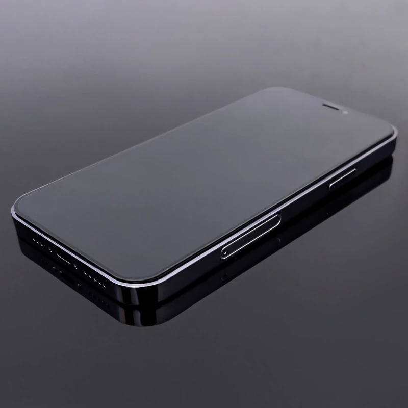 Wozinsky Full Cover Flexi Nano Glass tempered glass for iPhone 14 Pro Max flexible with a black frame