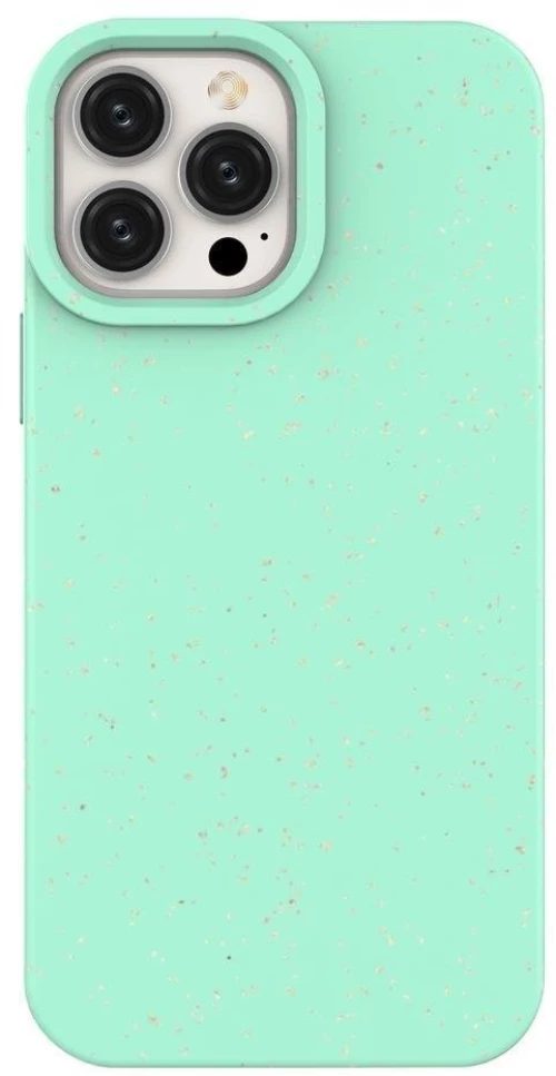 Eco Case case for iPhone 14 Plus silicone degradable cover mint green