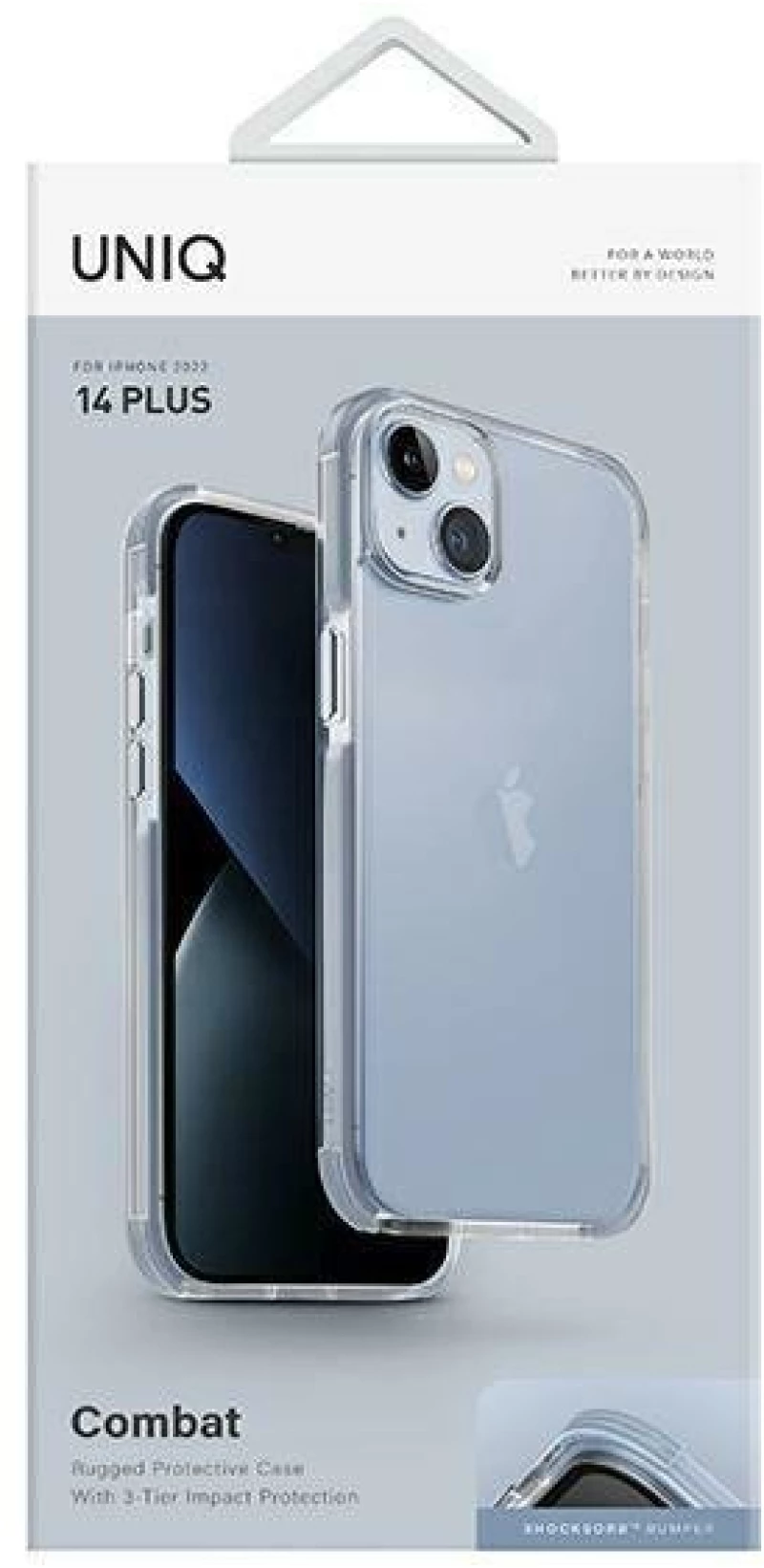 Uniq Combat case iPhone 14 Plus 6.7" blue/arctic blue