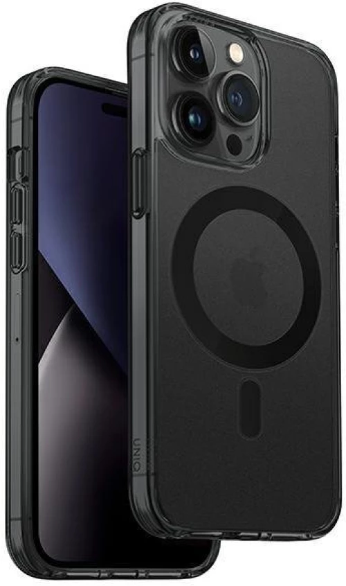 Uniq case LifePro Xtreme iPhone 14 Pro Max 6,7 "Magclick Charging black / smoke frost