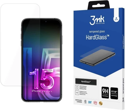 Apple iPhone 15 - 3mk HardGlass™