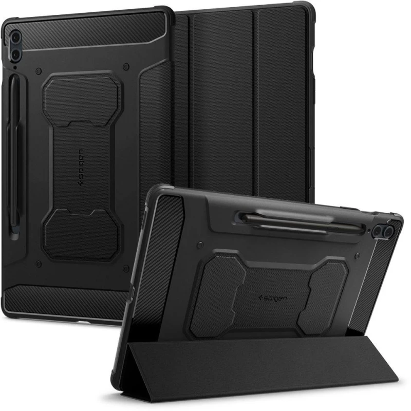 Spigen Rugged Armor Pro case for Samsung Galaxy Tab S9 FE+ 12.4'' X610 / X616B - black