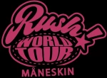 Maneskin φούτερ με κουκούλα - BLACK