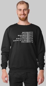 Race week φούτερ - WHITE