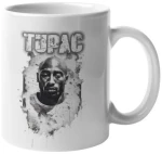 2pac κεραμική κούπα - White