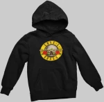 Guns N' Roses Logo παιδικό φούτερ με κουκούλα - BLACK