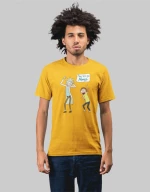 Rick & Morty t-shirt plus size - WHITE