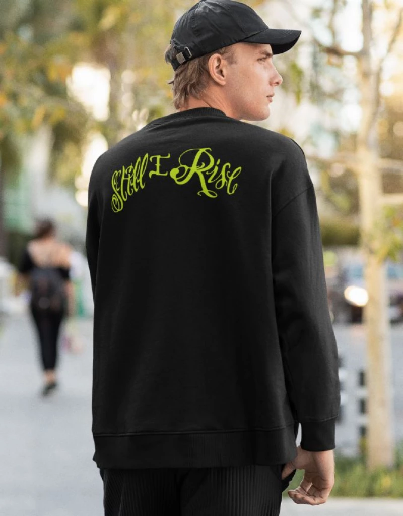 Still I Rise Hamilton Φούτερ - BLACK