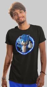 Sonic t-shirt - BLACK