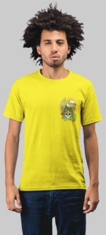 Tropical vibes t-shirt - LEMON