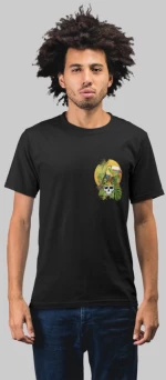 Tropical vibes t-shirt - LEMON