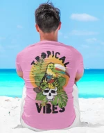 Tropical vibes t-shirt - LEMON
