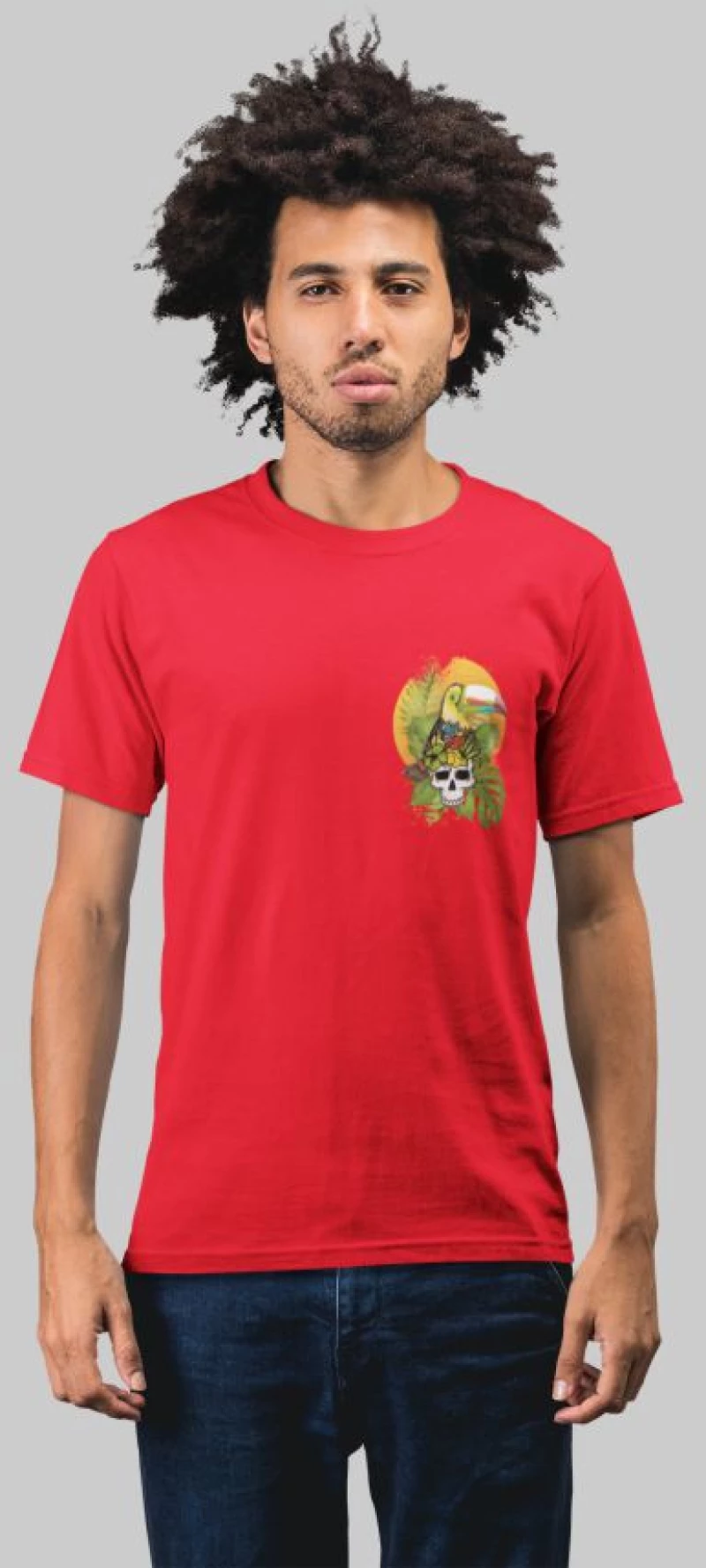 Tropical vibes t-shirt - LEMON