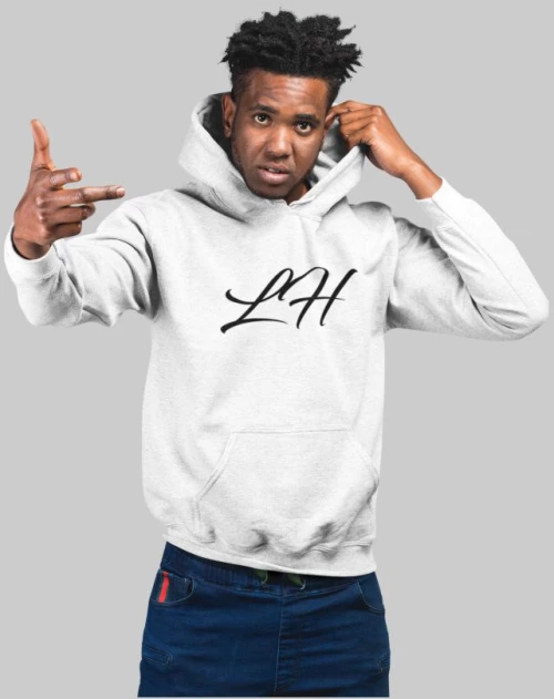 Lewis Hamilton Still i Rise Φουτερ με Κουκουλα - WHITE