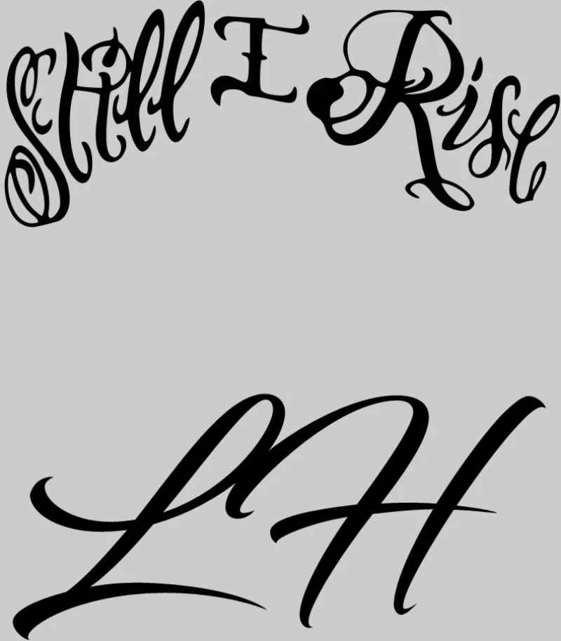 Lewis Hamilton Still i Rise Φουτερ με Κουκουλα - WHITE