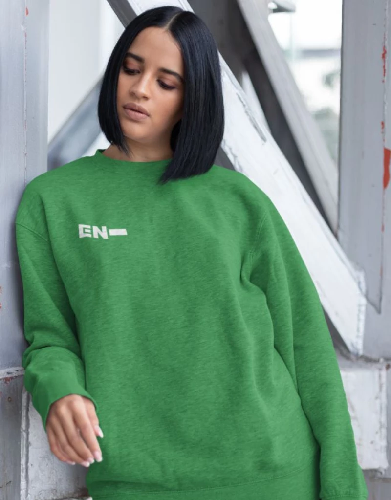 Enhypen W Φούτερ - KELLY GREEN