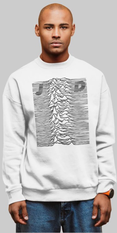 Joy Division Φούτερ - WHITE