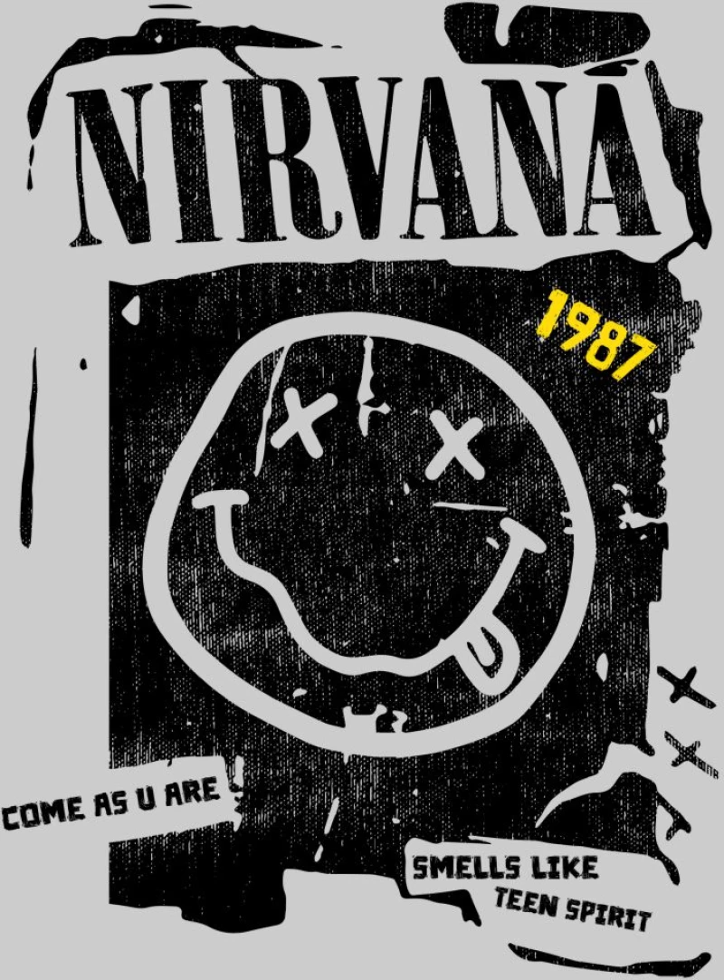 Nirvana Παιδικό Φούτερ - BLACK