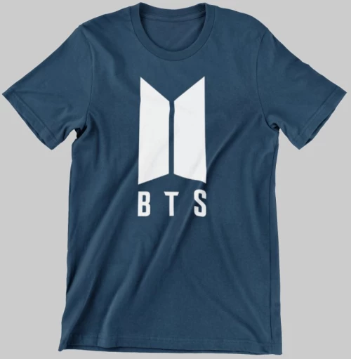 BTS kids T-shirt - NAVY