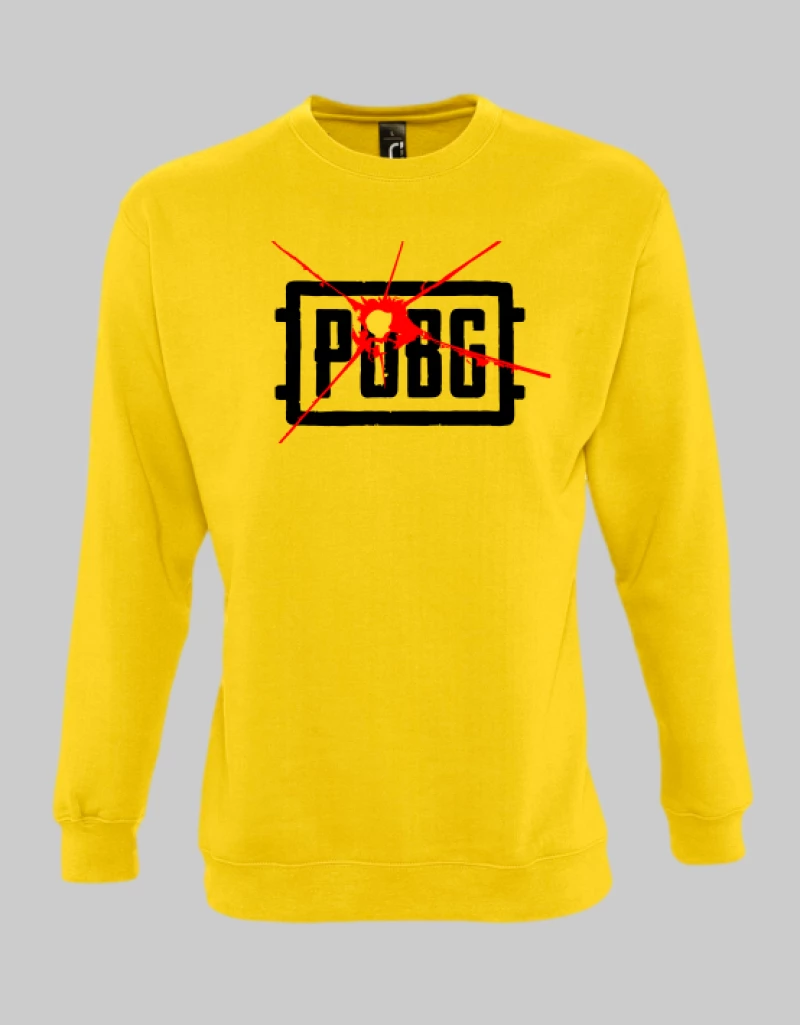 PUBG logo sweatshirt - ROYAL BLUE