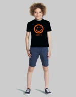 Hello kid t-shirt - BLACK