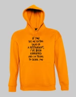 Kidnapped hoodie - ORANGE