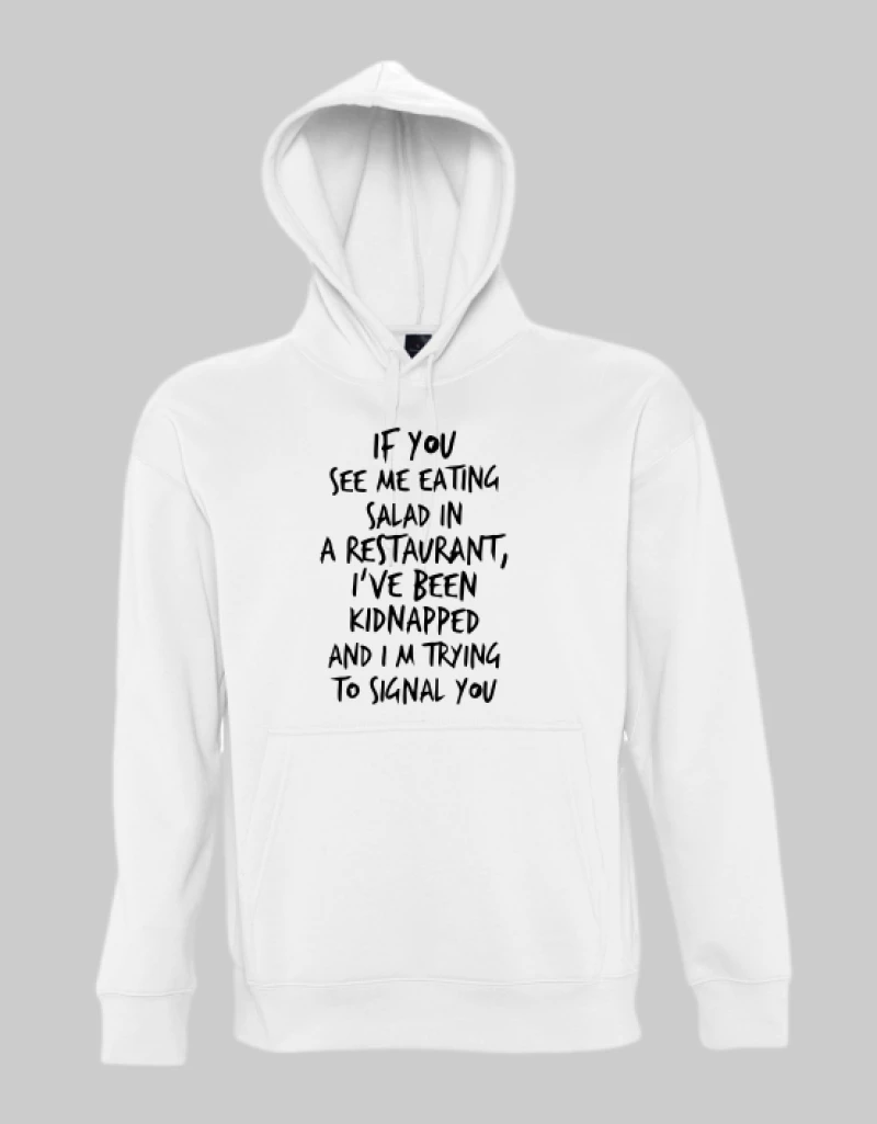 Kidnapped hoodie - ORANGE