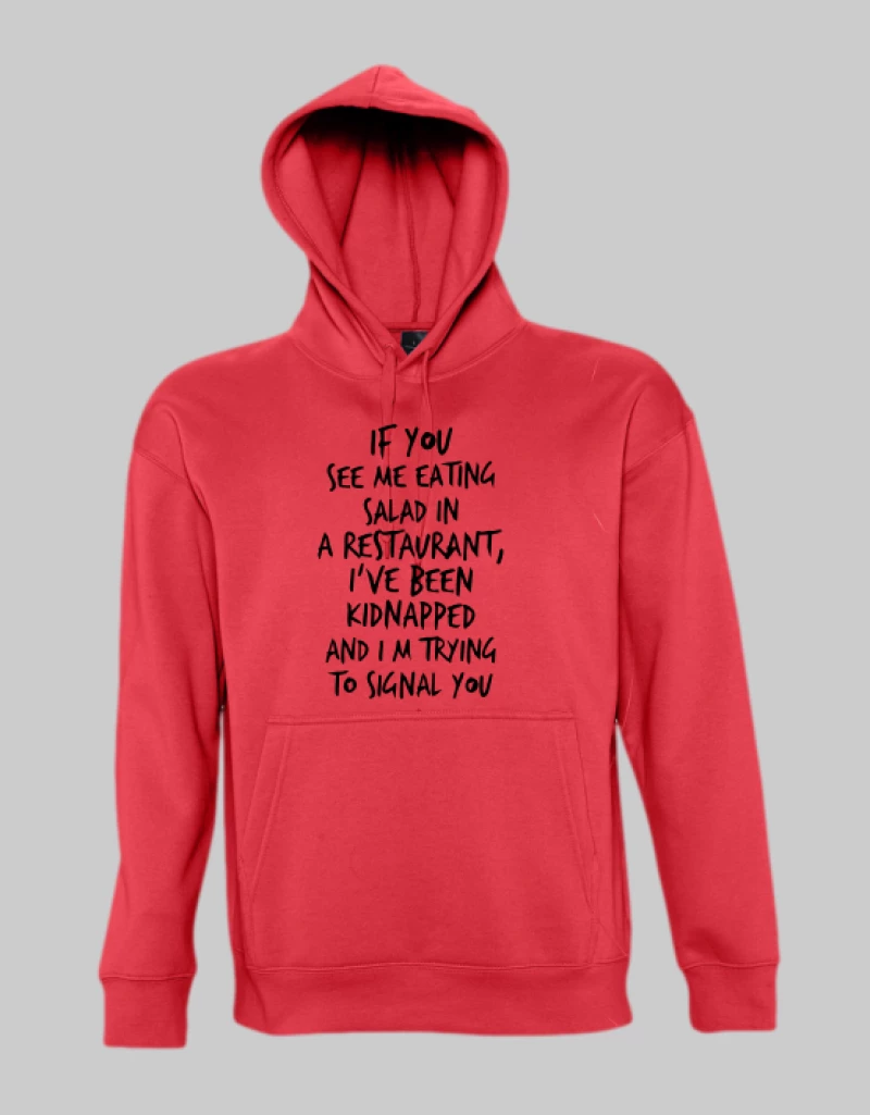 Kidnapped hoodie - ORANGE
