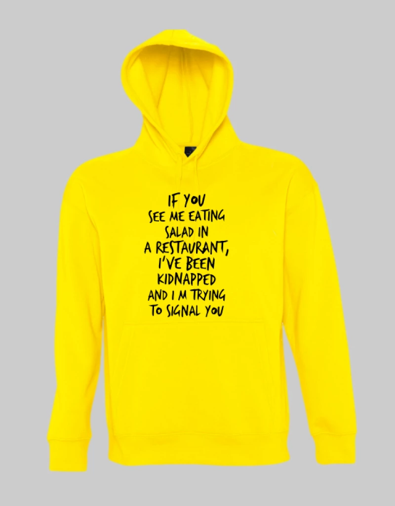 Kidnapped hoodie - ORANGE