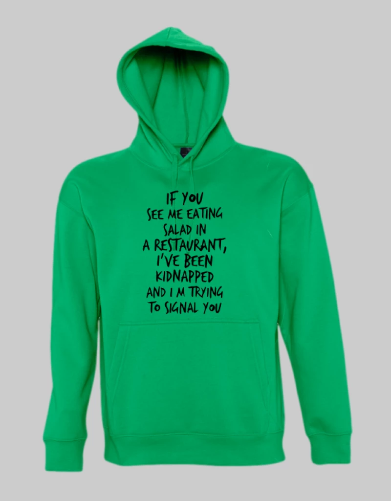 Kidnapped hoodie - ORANGE