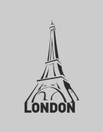 London Sweatshirt - WHITE