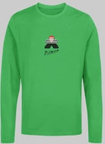 Picasso Meeple μακρυμάνικο T-shirt - KELLY GREEN