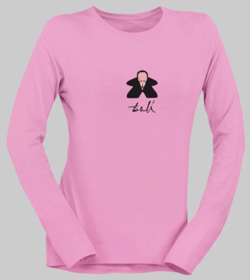 Dali Meeple μακρυμάνικο W T-Shirt - ORCHID PINK