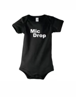 Mic drop Baby bodysuit