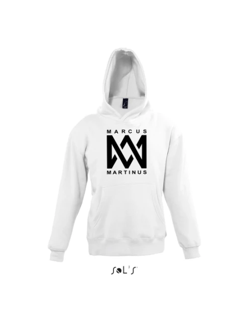 MARCUS & MARTINUS KIDS HOODIE - WHITE