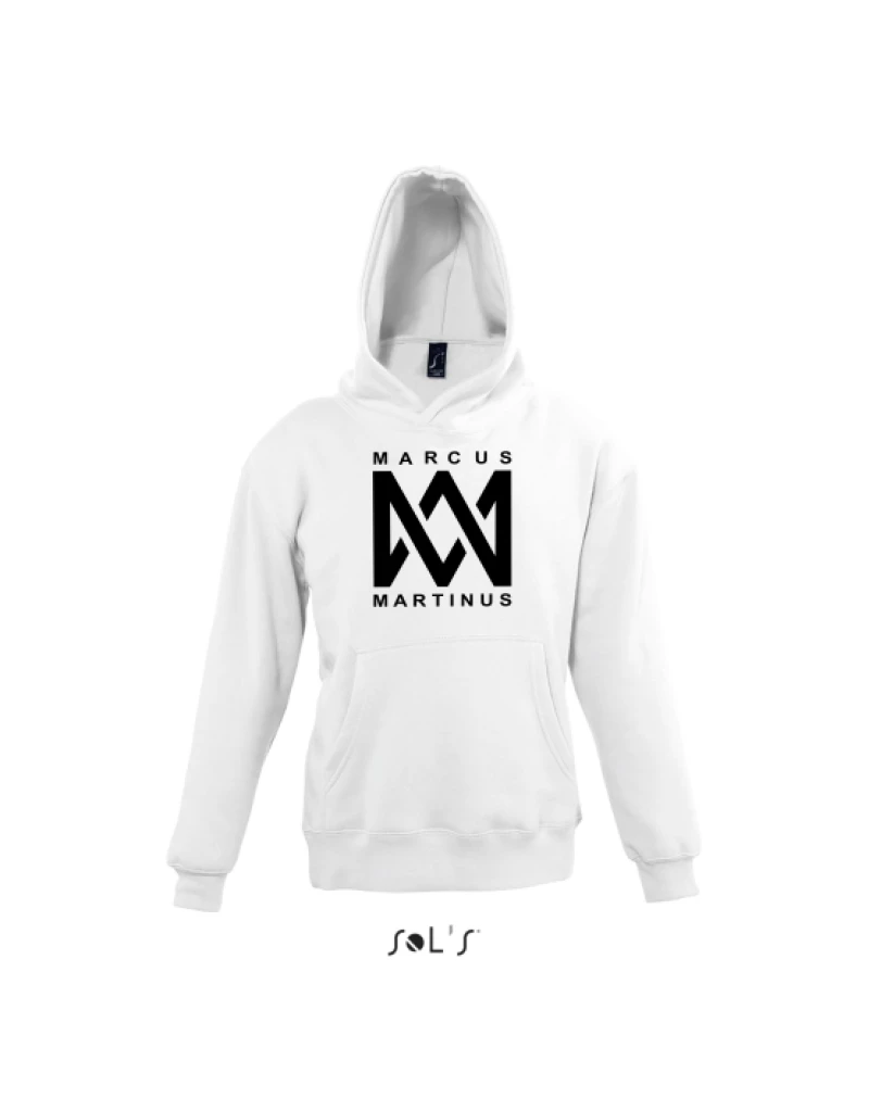 MARCUS & MARTINUS KIDS HOODIE - WHITE