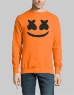 Marshmello dj SWEATSHIRT - WHITE