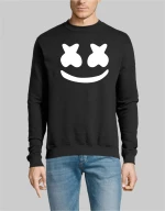 Marshmello dj SWEATSHIRT - WHITE