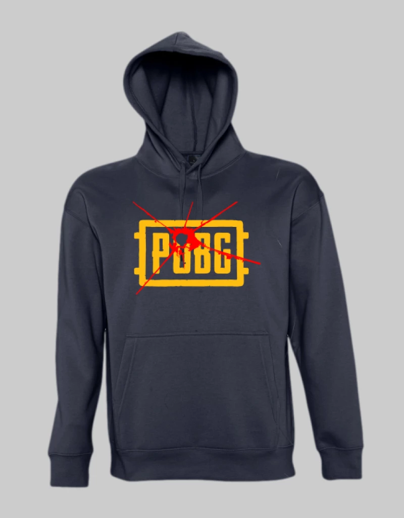 Pubg logo hoodie - WHITE
