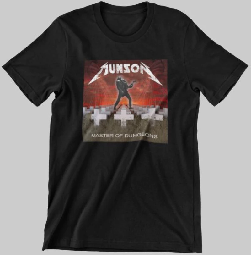 Stranger Things master of dungeons παιδικό t-shirt - BLACK